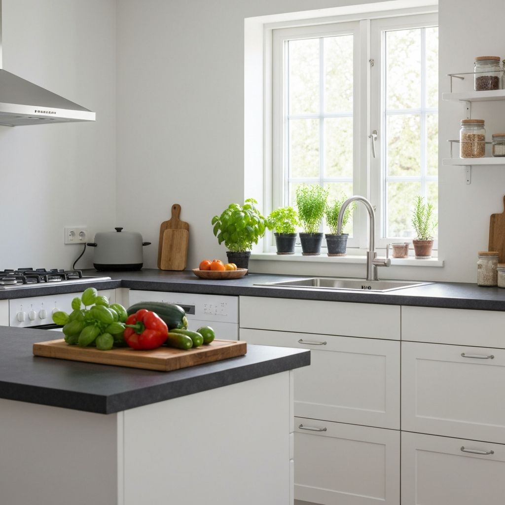 Dapur dengan bahan nabati